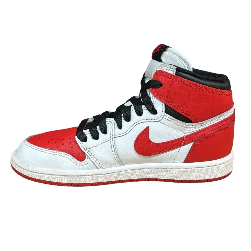 Nike Air Jordan 1 Retro High OG PS 'Heritage' Red White AQ2664-161 Size 3Y Wms 5